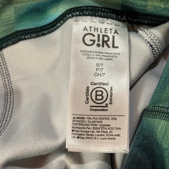Athleta Girl Youth Girls Small (7) Hi-Rise Stash Your Treasures Tight Leggings - Picture 7 of 9
